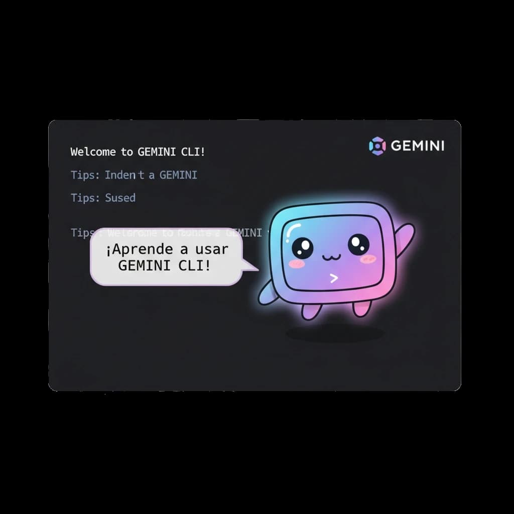 Guía completa de prompts para Gemini CLI con ejemplos de comandos para marketing digital y desarrollo de software